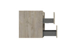 Alvara onderkast met 2 laden 1 uitsparing 80 x 46 cm grijs eiken