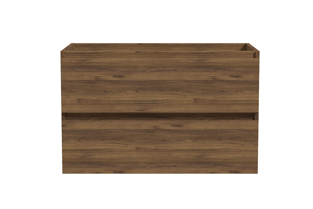 Alvara onderkast met 2 laden 1 uitsparing 80 x 46 cm warm eiken