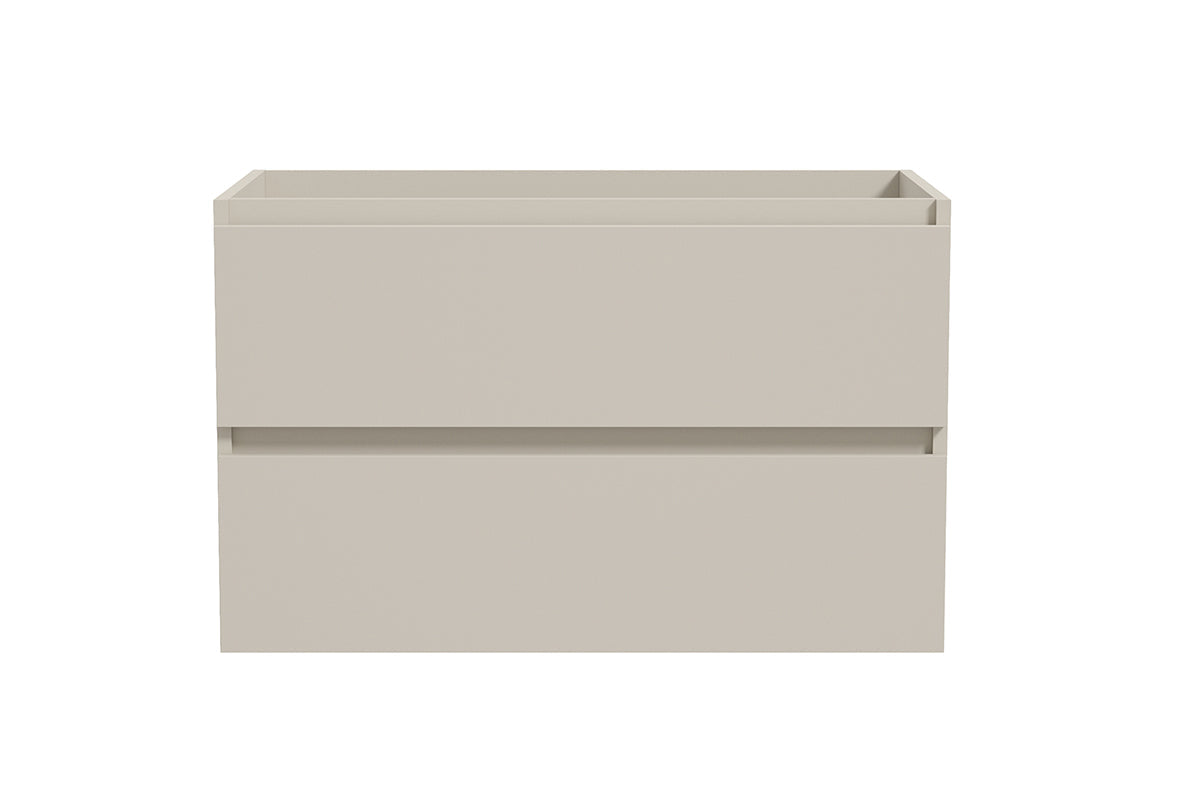 Alvara onderkast met 2 laden 1 uitsparing 80 x 46 cm cashmere Hoofdafbeelding
