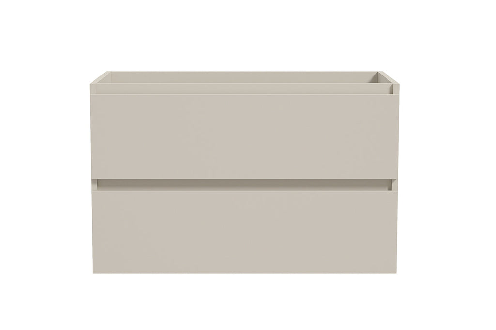 Alvara onderkast met 2 laden 1 uitsparing 80 x 46 cm cashmere