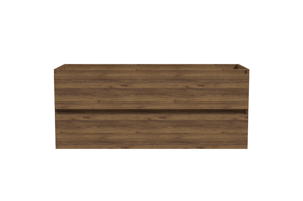 Alvara onderkast met 2 laden 2 uitsparingen 120 x 46 cm warm eiken