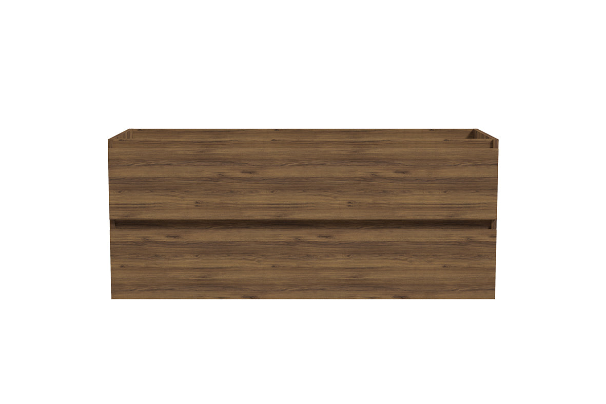 Alvara onderkast met 2 laden 2 uitsparingen 120 x 46 cm warm eiken