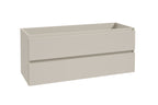 Alvara onderkast met 2 laden 2 uitsparingen 120 x 46 cm cashmere