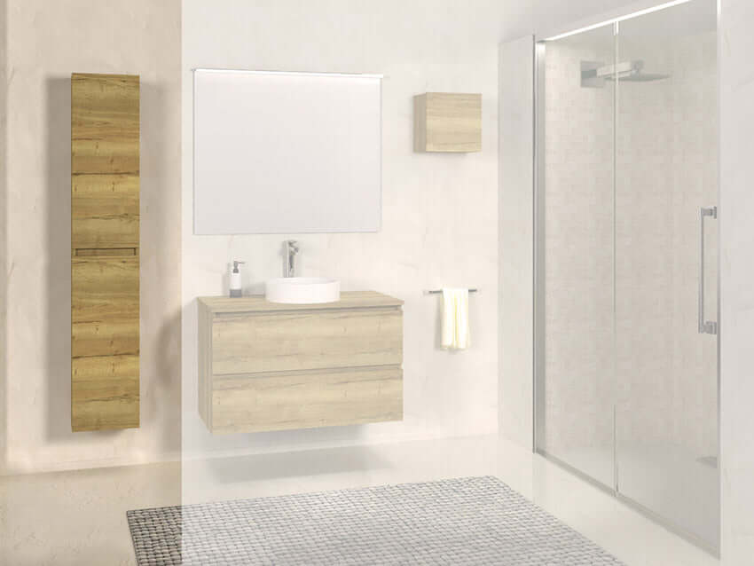 Bologna Kolomkast Wiesbaden Hoog 160 Cm, 160X40X35 Nato (2 Deurs) Hoofdafbeelding