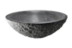 Hammertone Blauwsteen Opzetwastafel Wiesbaden Rond 42x14 cm
