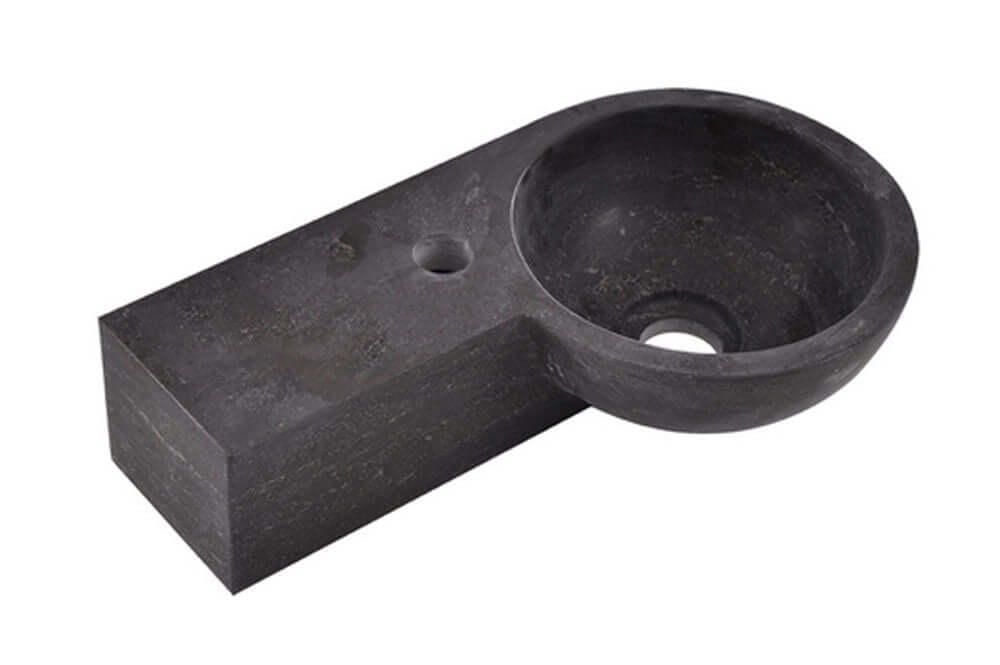 Blauwsteen Ronde Fontein Wiesbaden Links 40X23X10 Cm Secundaire afbeelding