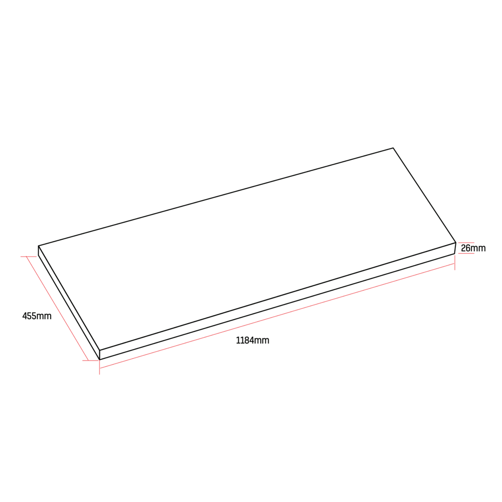 ALONI Wastafelblad MDF