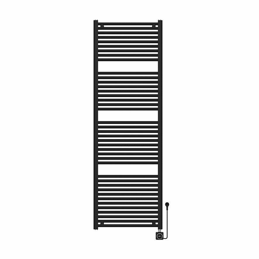 Elara elektrische radiator Smart WiFi 181,7 x 60 cm mat zwart Hoofdafbeelding