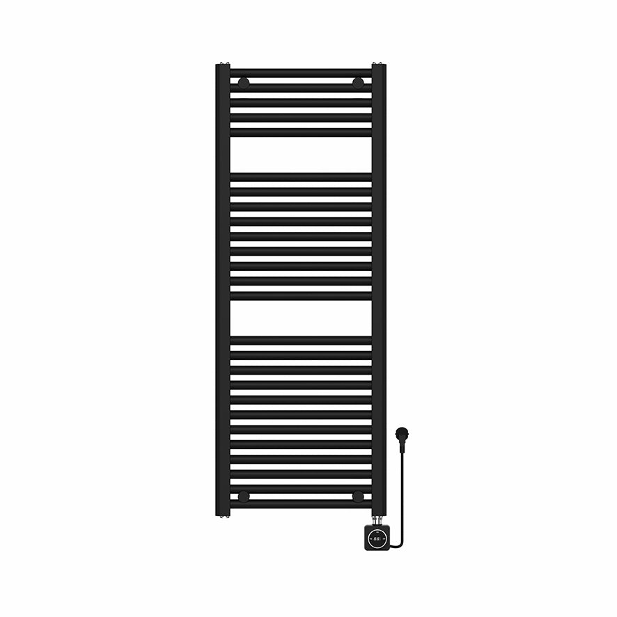 Elara elektrische radiator Smart WiFi 118,5 x 45 cm mat zwart Hoofdafbeelding
