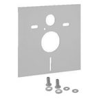 Aloni geluidsisolatieset voor hangtoilet en bidet – universeel