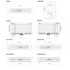 STELRAD BEL8 T22 paneelradiator – Middenaansluiting