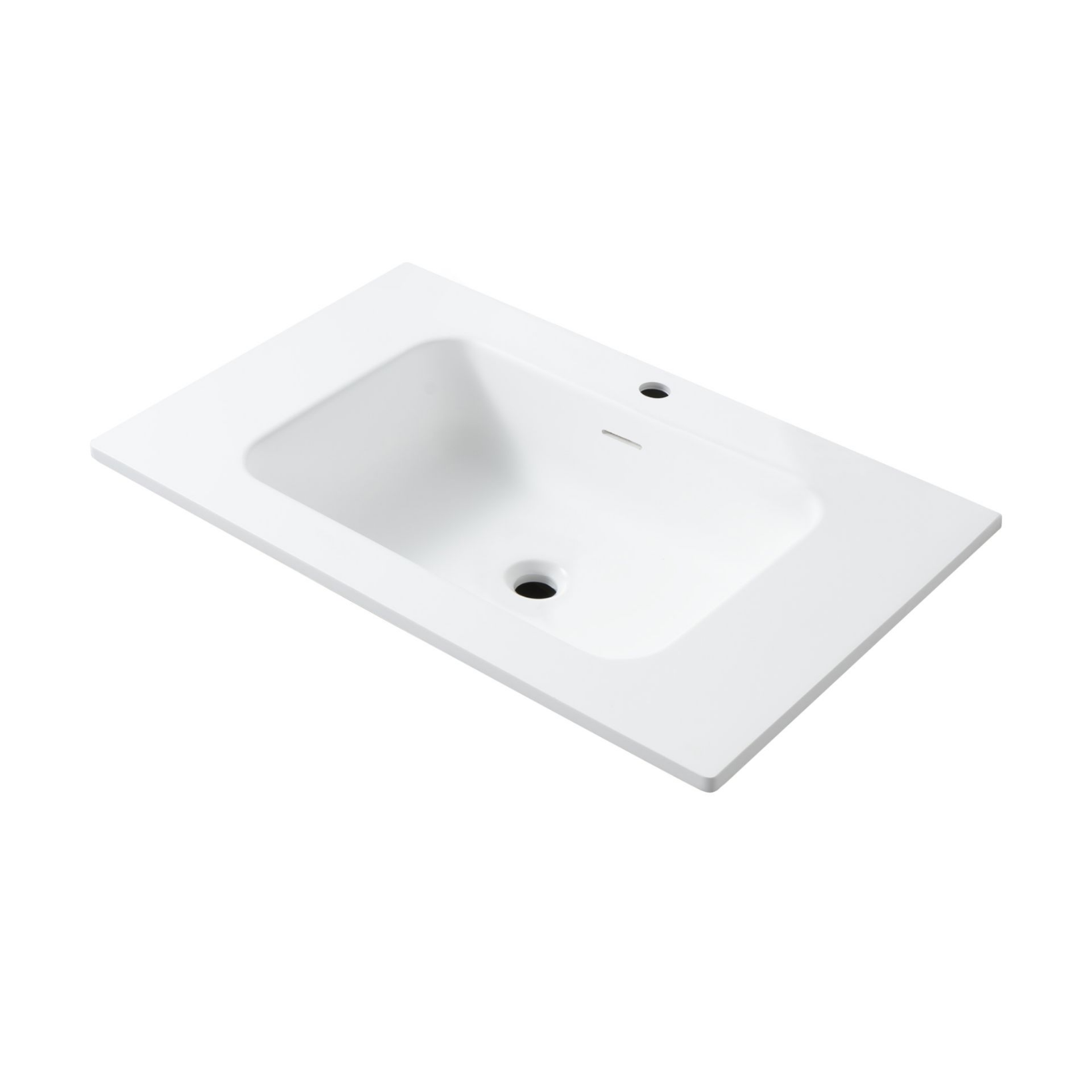 WONDA Square Slim Wastafel – Kunstmarmer Hoofdafbeelding