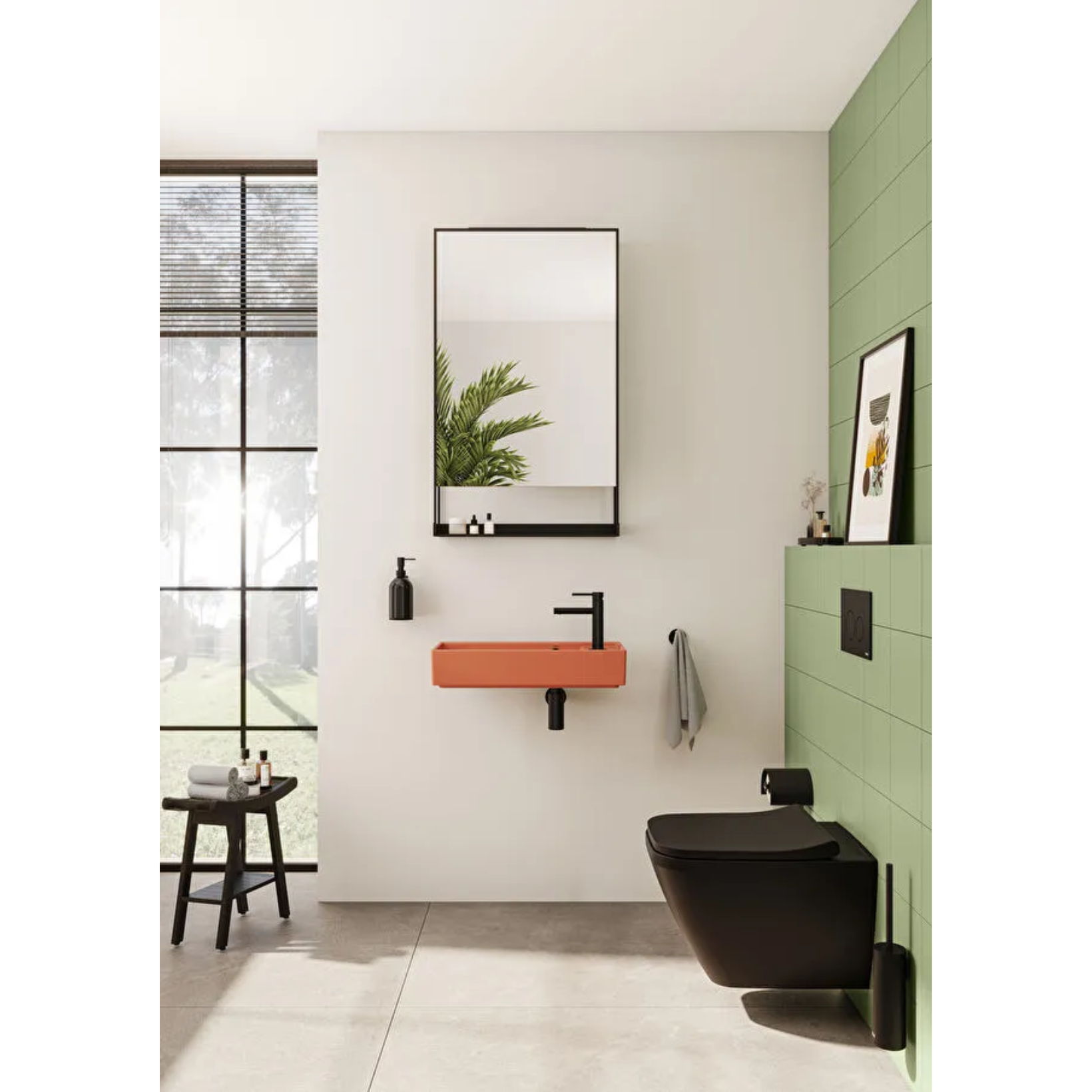 VitrA Integra Square Hangtoilet met Bidet – aansluiting voor externe stopkraan Secundaire afbeelding