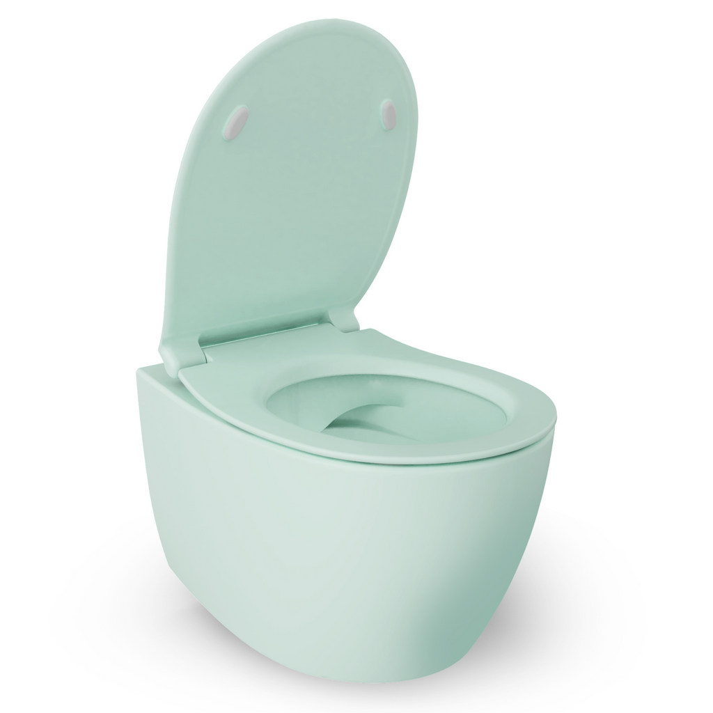 Isvea Sentimenti Hangtoilet - Mintgroen