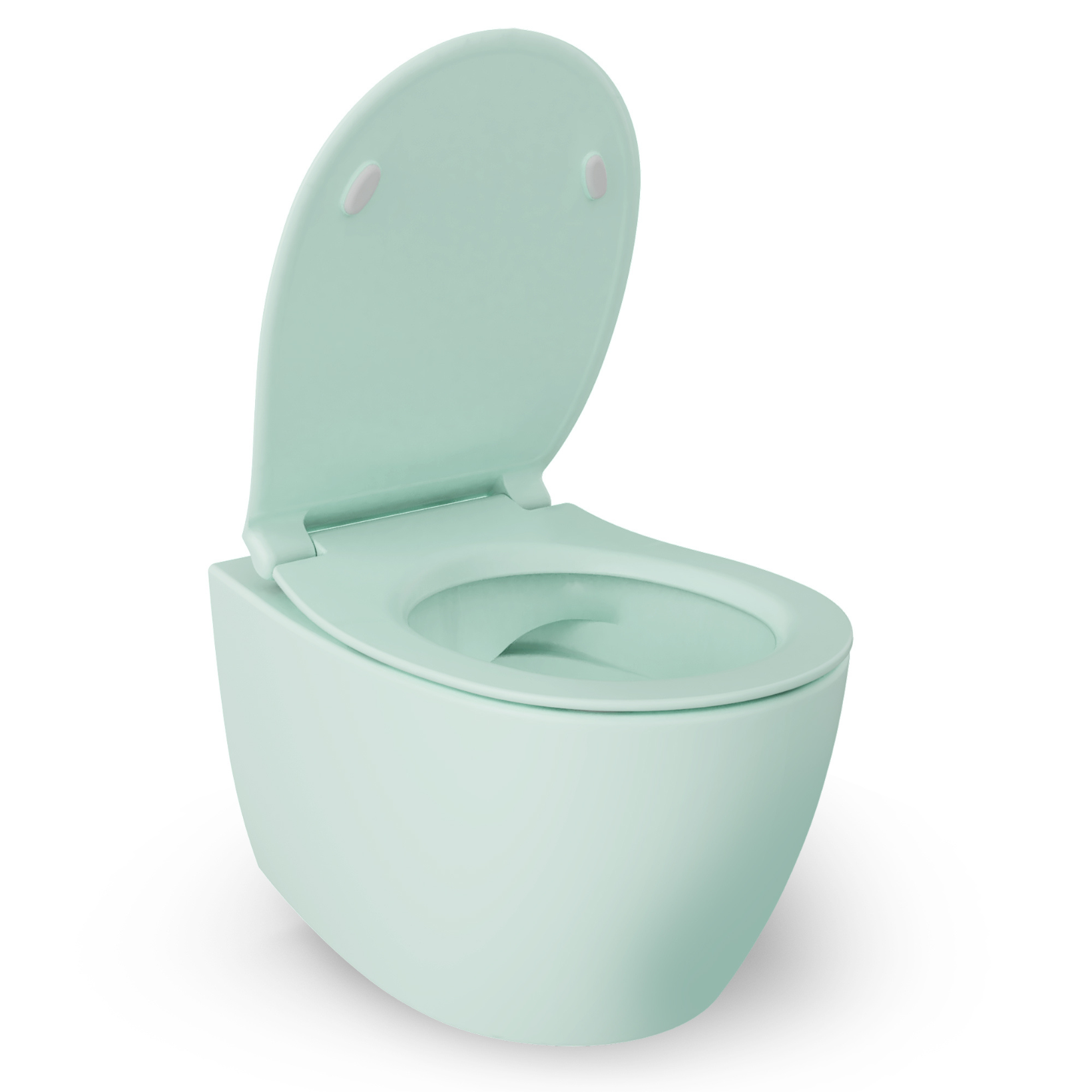 Isvea Sentimenti Hangtoilet - Mintgroen
