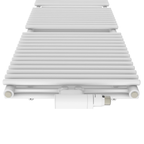 BELRAD Badkamer Radiator Double Wit – Middenaansluiting