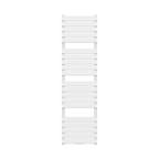 BELRAD Badkamer Radiator Badkamer radiator – Middenaansluiting