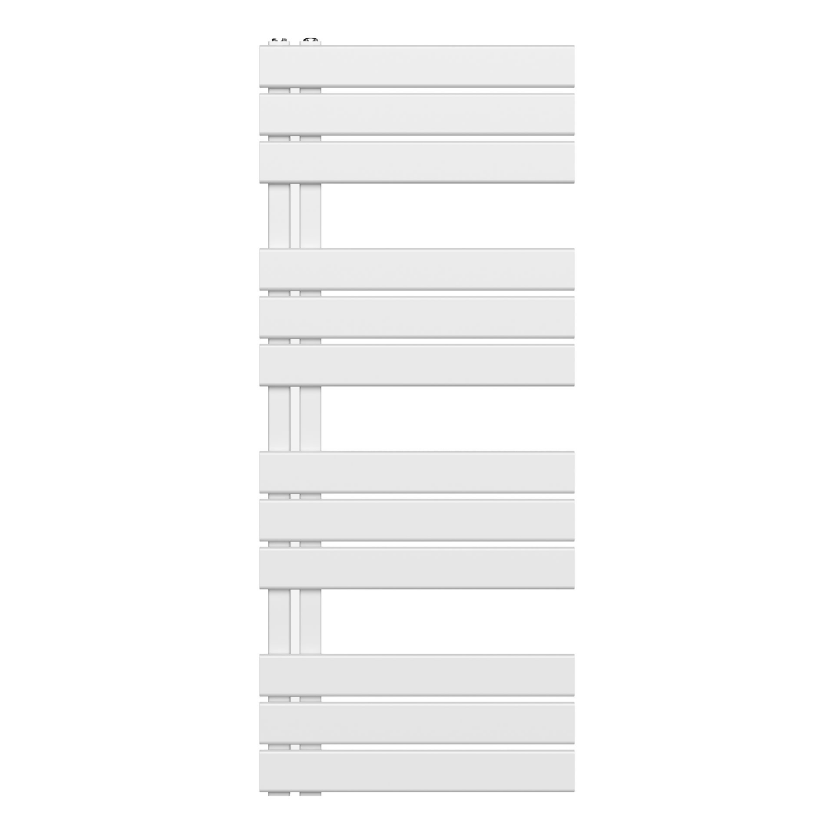 BELRAD Badkamer Radiator Wit – Linkeraansluiting/Combi Hoofdafbeelding