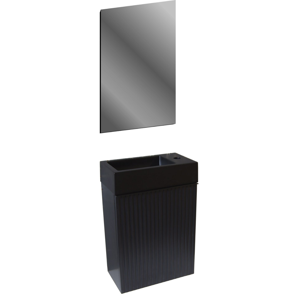 Aloni Mikaro toiletmeubelonderkast – deur rechts