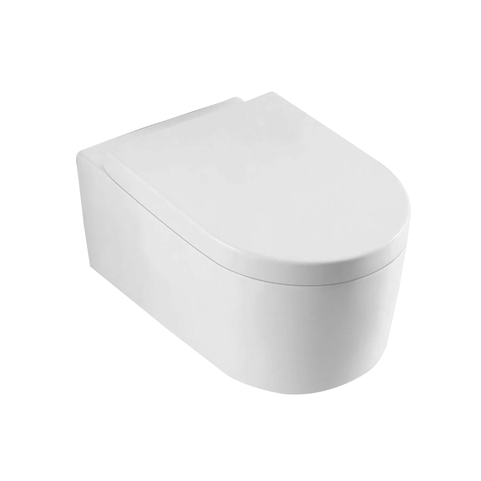 Arco wandcloset met Arco toiletzitting softclose en quick release glans wit Hoofdafbeelding