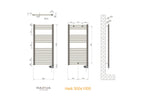 Radiva Haiti Radiator Elektrisch 500 x 1000mm