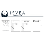 Isvea Infinity Wastafel Rond - Mintgroen