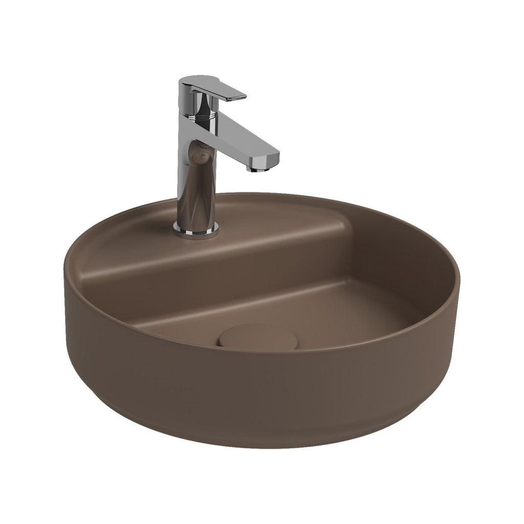 Isvea Infinity Wastafel Rond - Taupe