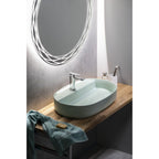 Isvea Infinity Wastafel Ovaal - Mintgroen