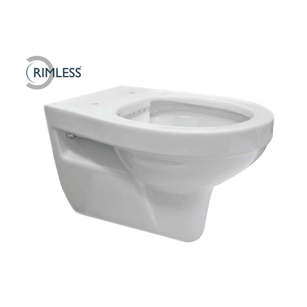 Trevi wandcloset rimless glans wit