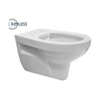 Trevi wandcloset rimless glans wit