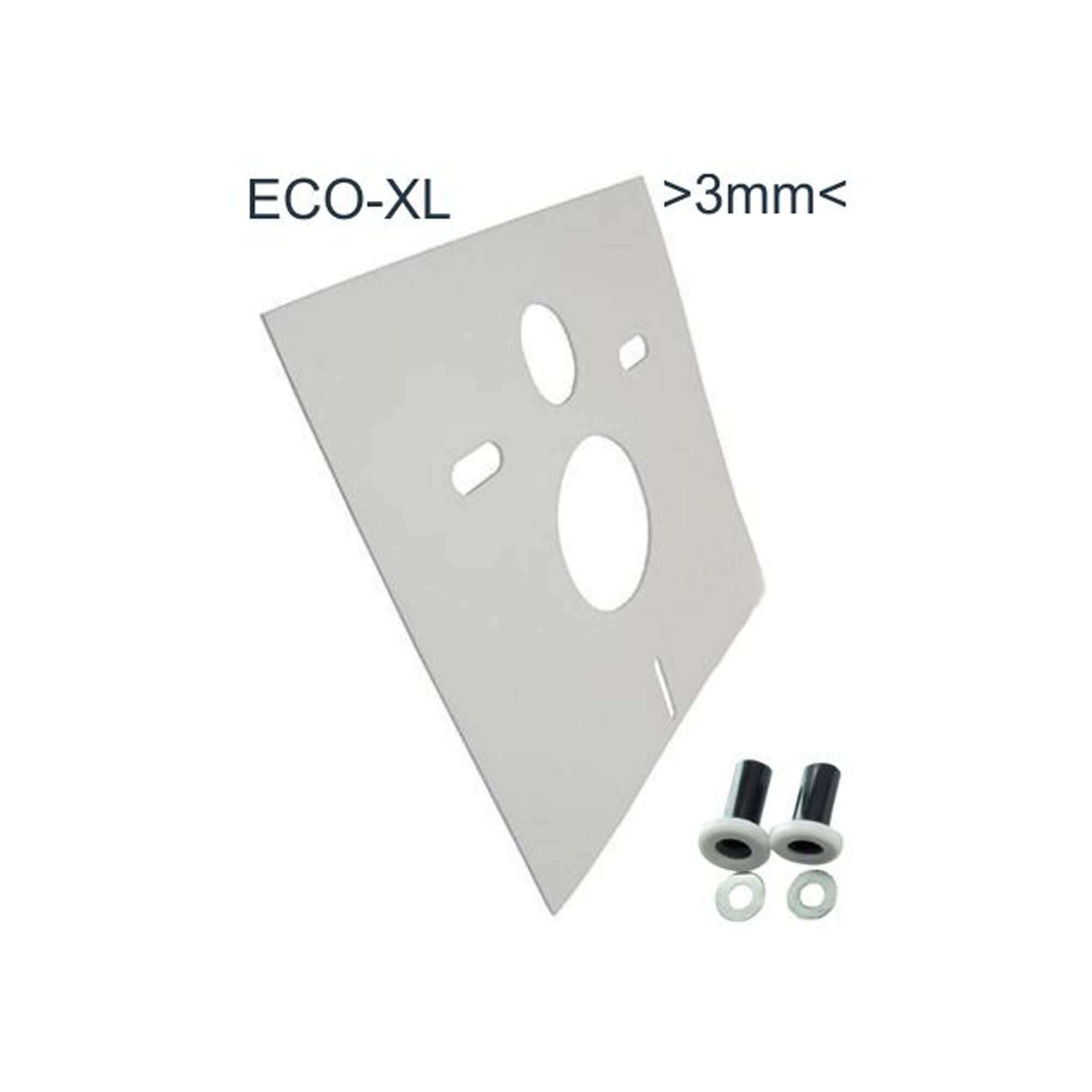 Wandcloset isolatieset 400 x 420 mm dikte 3 mm Hoofdafbeelding