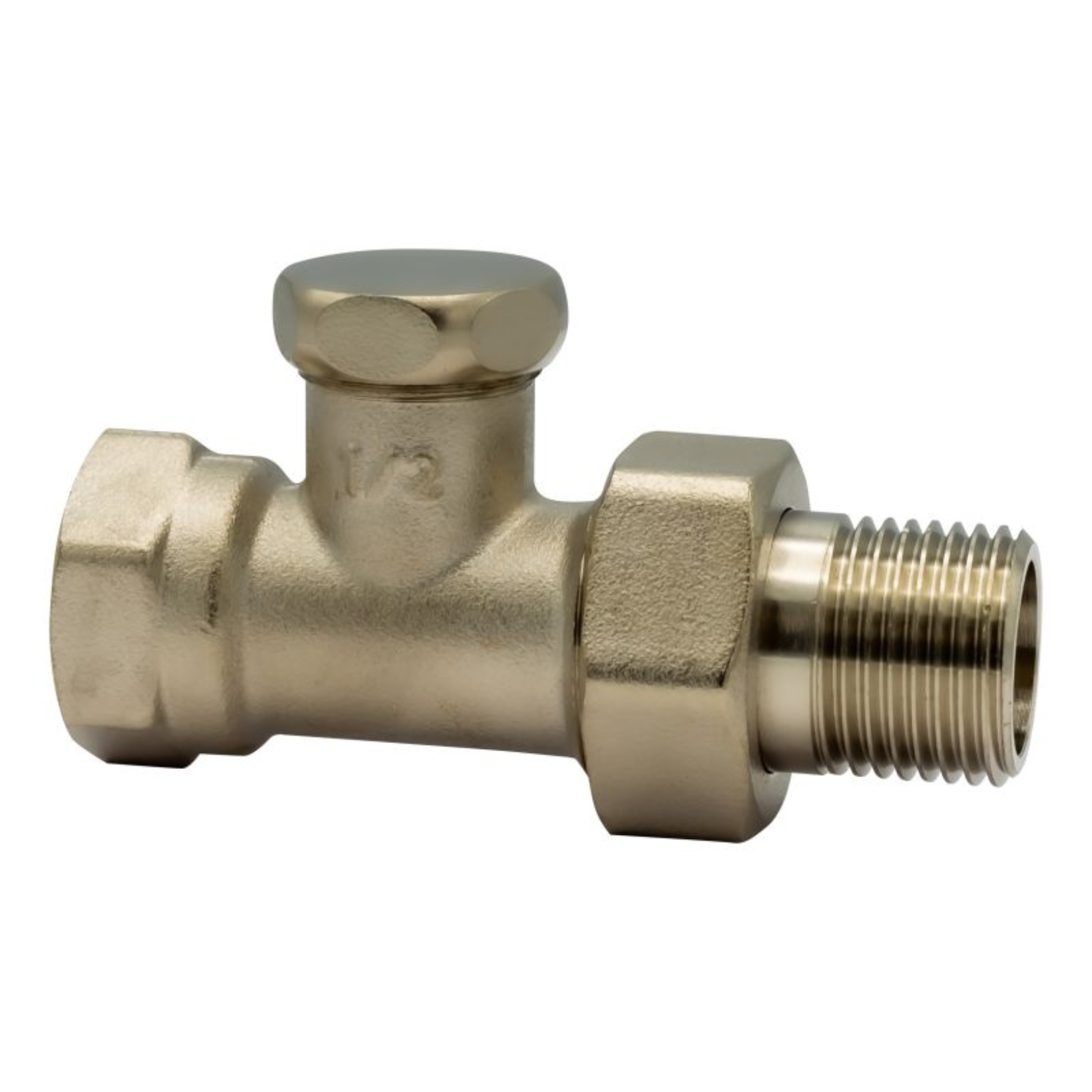 BELRAD retourkraan recht 1/2" MV Hoofdafbeelding