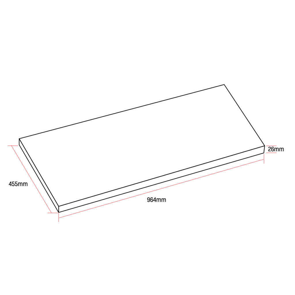ALONI Wastafelblad MDF