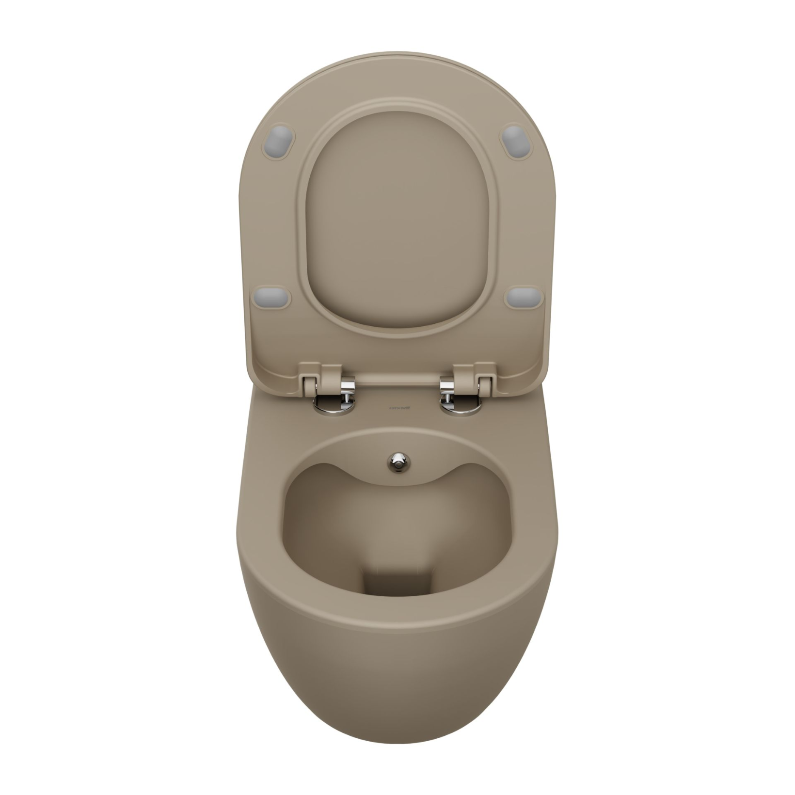 Creavit Rimoff hangtoilet / ophang WC met RVS sproeier (bidet) – enkel koud water Secundaire afbeelding