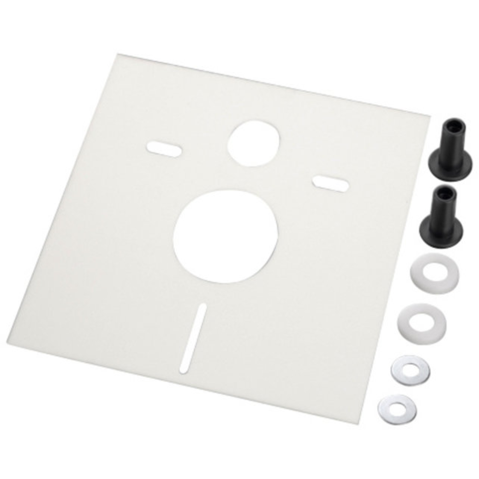 Aloni geluidsisolatieset voor hangtoilet en bidet – universeel