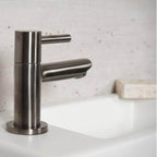 Carrara Marmer Look Fonteinset Wiesbaden in Gun Metal Kleur (Kraangat Links)