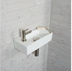 Mat Witte Fonteinset Wiesbaden Kleur RVS (Kraangat Links)