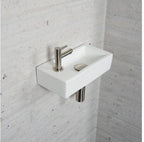 Mat Witte Fonteinset Wiesbaden Kleur RVS (Kraangat Links)