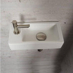 Mat Witte Fonteinset Wiesbaden Kleur RVS (Kraangat Links)