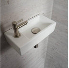 Mat Witte Fonteinset Wiesbaden Kleur RVS (Kraangat Links)