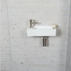 Mat Witte Fonteinset Wiesbaden Kleur RVS (Kraangat Links)