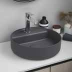 Isvea Infinity Wastafel Rond - Antraciet