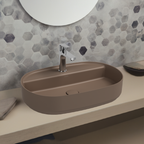 Isvea Infinity Wastafel Ovaal - Taupe