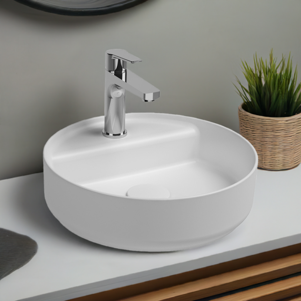 Isvea Infinity Wastafel Rond - Wit