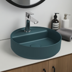 Isvea Infinity Wastafel Rond - Petrolgroen
