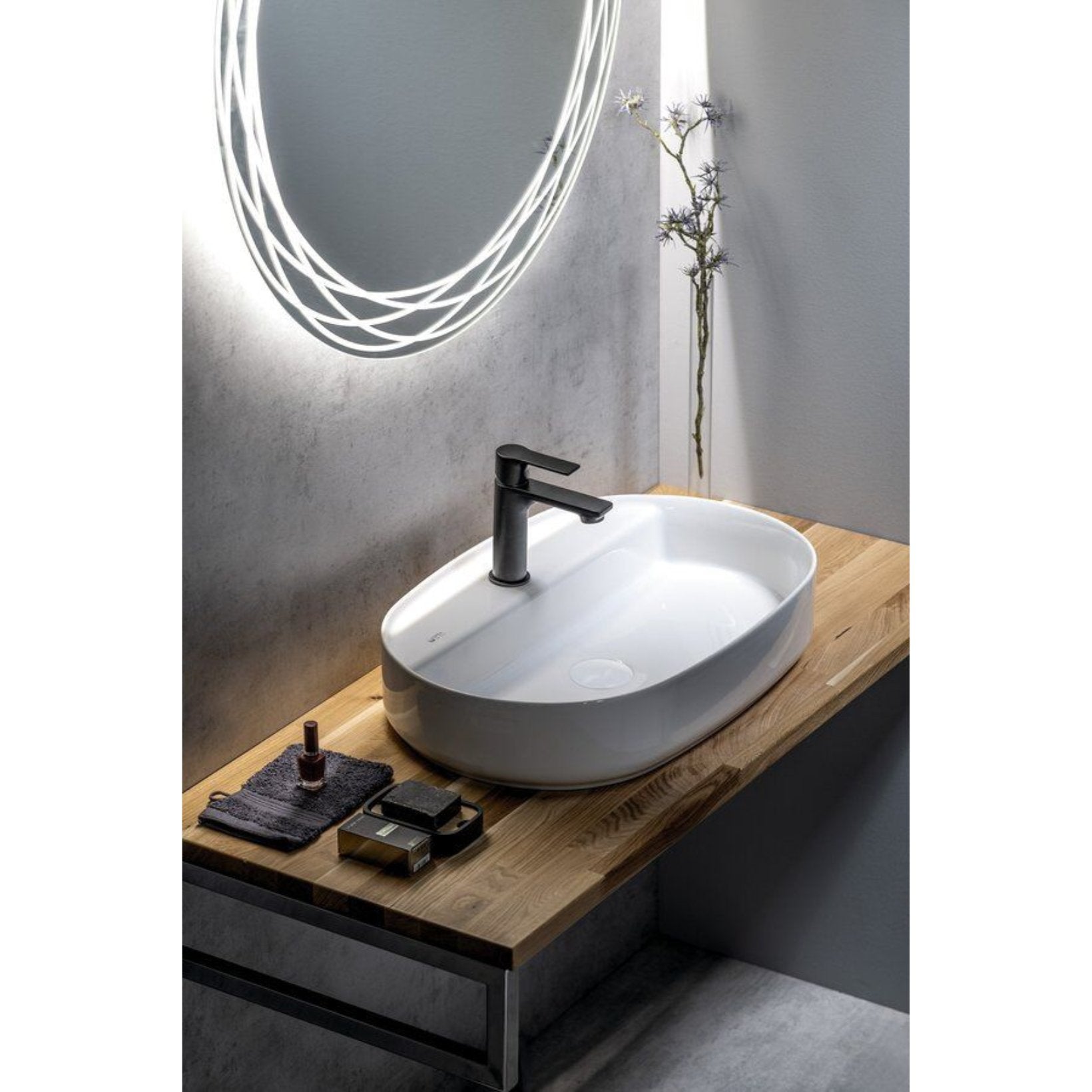 Isvea Infinity Wastafel Ovaal Secundaire afbeelding