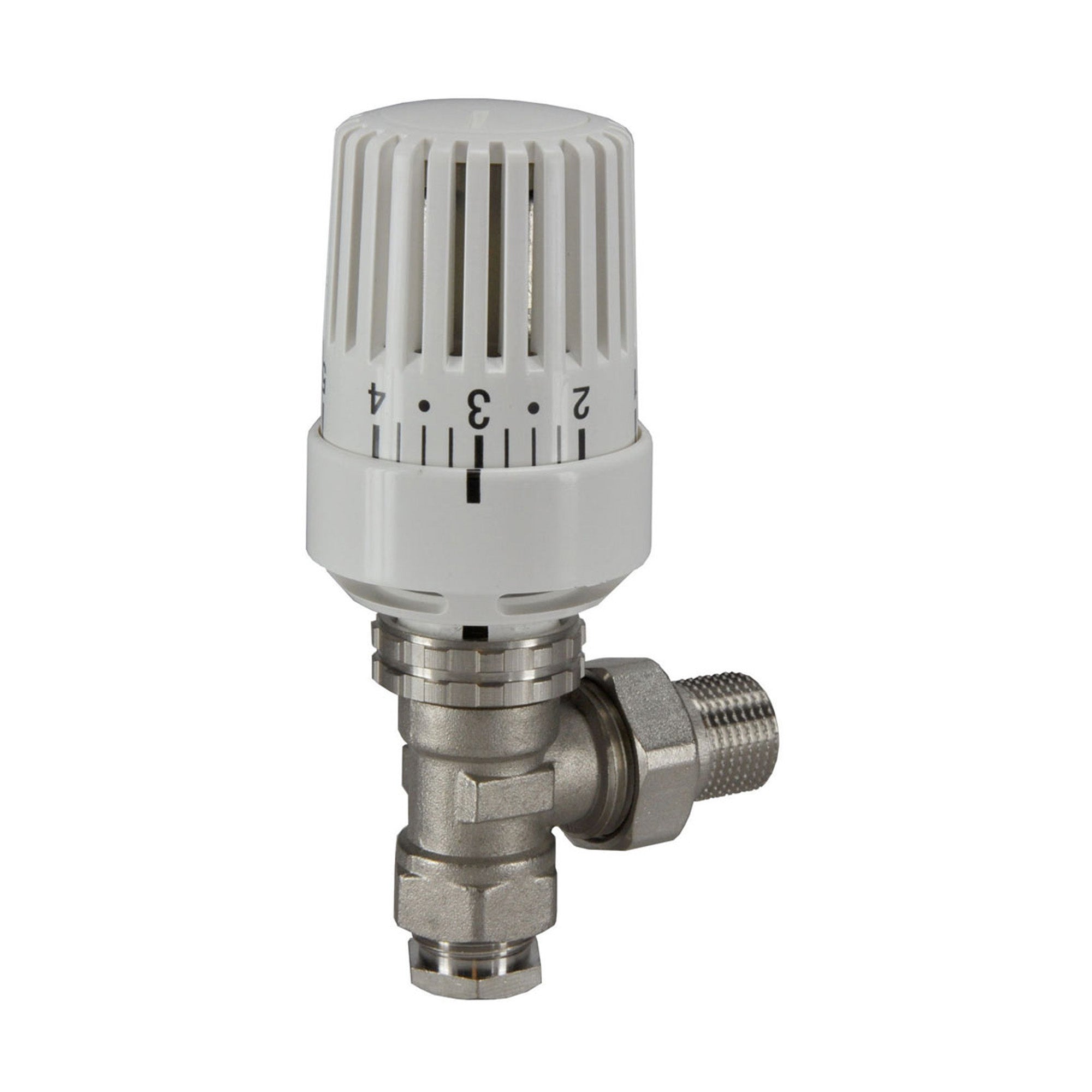 thermostatische radiatorventiel 1/2''x15mm haaks Hoofdafbeelding